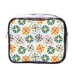 Flower Rainbow Fan Sunflower Circle Sexy Mini Toiletries Bags