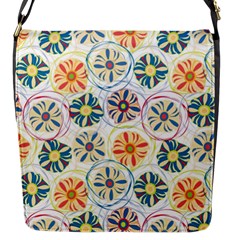 Flower Rainbow Fan Sunflower Circle Sexy Flap Messenger Bag (s) by Mariart