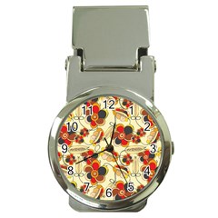 Flower Seed Rainbow Rose Money Clip Watches