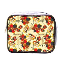 Flower Seed Rainbow Rose Mini Toiletries Bags