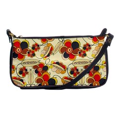 Flower Seed Rainbow Rose Shoulder Clutch Bags