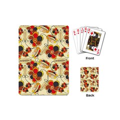 Flower Seed Rainbow Rose Playing Cards (mini)  by Mariart