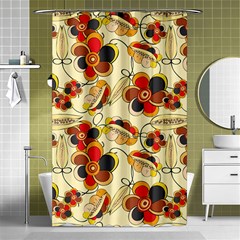 Flower Seed Rainbow Rose Shower Curtain 48  X 72  (small)  by Mariart