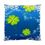 Flower Shamrock Green Blue Sexy Standard Cushion Case (One Side) Front