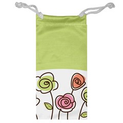 Flower Simple Green Rose Sunflower Sexy Jewelry Bag