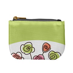 Flower Simple Green Rose Sunflower Sexy Mini Coin Purses by Mariart