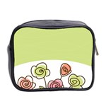 Flower Simple Green Rose Sunflower Sexy Mini Toiletries Bag 2-Side Back