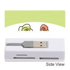 Flower Simple Green Rose Sunflower Sexy Memory Card Reader (stick)  by Mariart