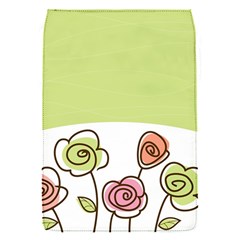 Flower Simple Green Rose Sunflower Sexy Flap Covers (s)  by Mariart