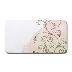 Flower Simple Pink Medium Bar Mats