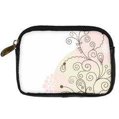 Flower Simple Pink Digital Camera Cases