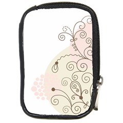 Flower Simple Pink Compact Camera Cases