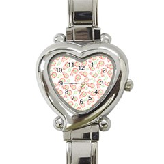 Flower Rose Red Green Sunflower Star Heart Italian Charm Watch by Mariart