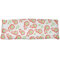 Flower Rose Red Green Sunflower Star Body Pillow Case (dakimakura)