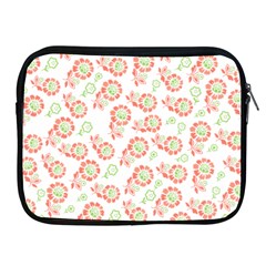 Flower Rose Red Green Sunflower Star Apple Ipad 2/3/4 Zipper Cases by Mariart