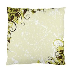 Flower Star Floral Green Camuflage Leaf Frame Standard Cushion Case (two Sides) by Mariart