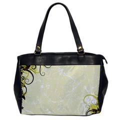 Flower Star Floral Green Camuflage Leaf Frame Office Handbags by Mariart