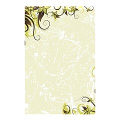 Flower Star Floral Green Camuflage Leaf Frame Shower Curtain 48  X 72  (small)  by Mariart