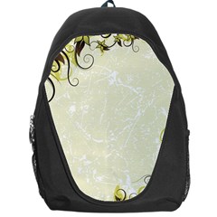 Flower Star Floral Green Camuflage Leaf Frame Backpack Bag by Mariart