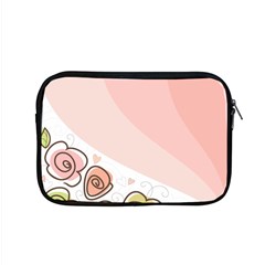 Flower Sunflower Wave Waves Pink Apple Macbook Pro 15  Zipper Case by Mariart