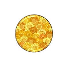 Flower Sunflower Floral Beauty Sexy Hat Clip Ball Marker (4 Pack)