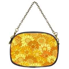 Flower Sunflower Floral Beauty Sexy Chain Purses (one Side)  by Mariart