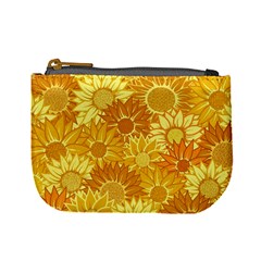 Flower Sunflower Floral Beauty Sexy Mini Coin Purses by Mariart