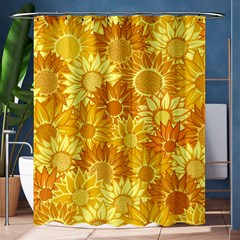 Flower Sunflower Floral Beauty Sexy Shower Curtain 60  X 72  (medium) 