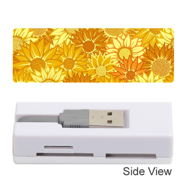 Flower Sunflower Floral Beauty Sexy Memory Card Reader (Stick) 