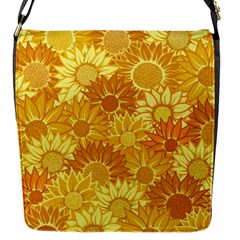 Flower Sunflower Floral Beauty Sexy Flap Messenger Bag (s) by Mariart