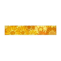 Flower Sunflower Floral Beauty Sexy Flano Scarf (mini)