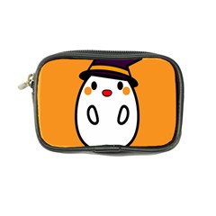 Halloween Ghost Orange Coin Purse