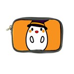 Halloween Ghost Orange Coin Purse Front