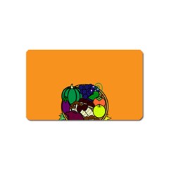 Healthy Vegetables Food Magnet (name Card)