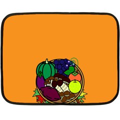 Healthy Vegetables Food Fleece Blanket (mini)