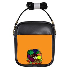 Healthy Vegetables Food Girls Sling Bags