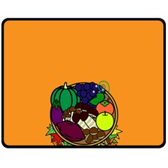 Healthy Vegetables Food Fleece Blanket (medium) 