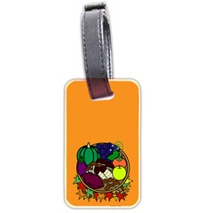 Healthy Vegetables Food Luggage Tags (two Sides) by Mariart