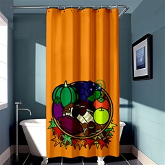 Healthy Vegetables Food Shower Curtain 36  X 72  (stall)  by Mariart