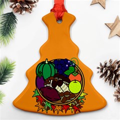 Healthy Vegetables Food Ornament (christmas Tree)  by Mariart