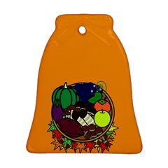 Healthy Vegetables Food Bell Ornament (two Sides)