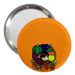 Healthy Vegetables Food 3  Handbag Mirrors by Mariart