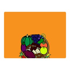 Healthy Vegetables Food Double Sided Flano Blanket (mini) 