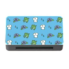 Frog Ghost Rain Flower Green Animals Memory Card Reader With Cf by Mariart