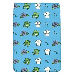 Frog Ghost Rain Flower Green Animals Flap Covers (l)  by Mariart