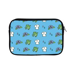 Frog Ghost Rain Flower Green Animals Apple Ipad Mini Zipper Cases