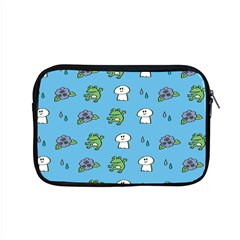 Frog Ghost Rain Flower Green Animals Apple Macbook Pro 15  Zipper Case