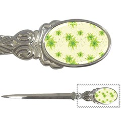 Leaf Green Star Beauty Letter Openers