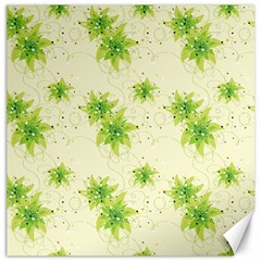 Leaf Green Star Beauty Canvas 16  X 16  