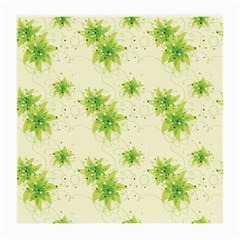 Leaf Green Star Beauty Medium Glasses Cloth (2-Side)